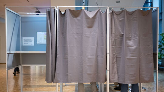 Europa- Kommunalwahl in Baden-Württemberg