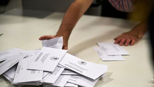 Kommunalwahl und Europawahl in Rheinland-Pfalz - Rhein-Mosel-Halle