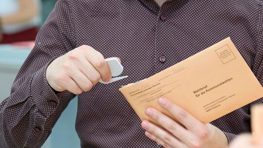 Kommunalwahl und Europawahl in Rheinland-Pfalz - Rhein-Mosel-Halle