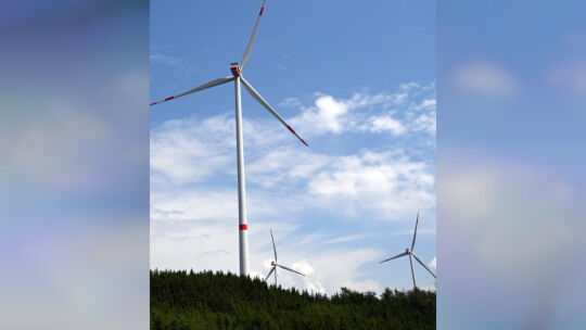 Wald-Windpark in Bad Berleburg