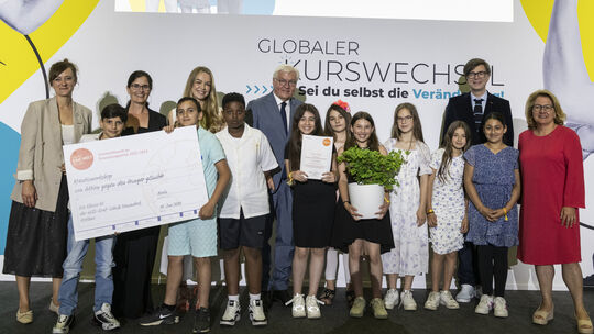 Preiseverleihung Schulwettbewerb