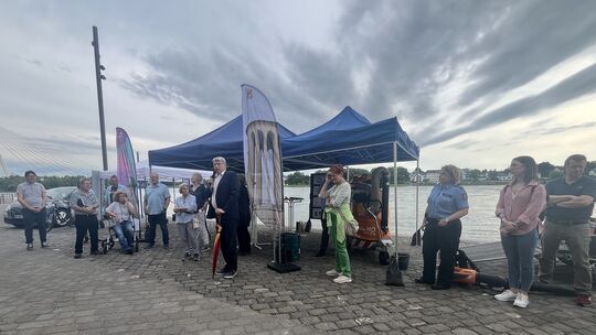 Rundgang zum Thema Müll in Neuwied