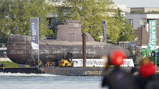 U-Boot auf dem Weg ins Museum