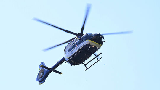 Polizeihubschrauber - Symbolbild