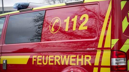 Brand auf Rügen