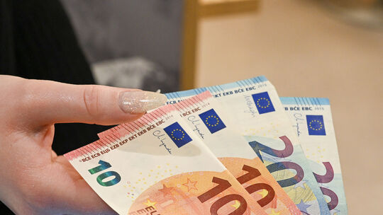 Bezahlen mit Bargeld