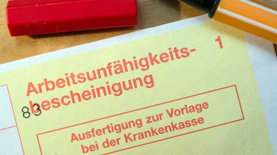 Krankschreibung