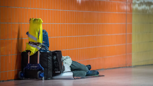 Obdachlose in Baden-Württemberg