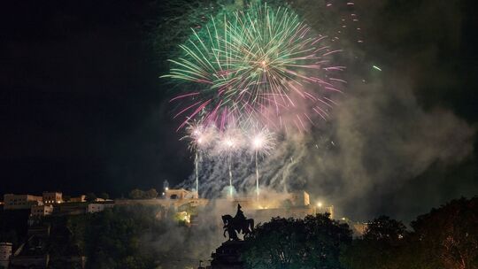 Koblenzer Sommerfest und Rhein in Flammn