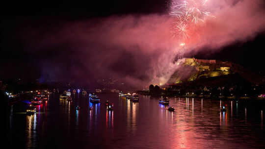 Rhein in Flammen