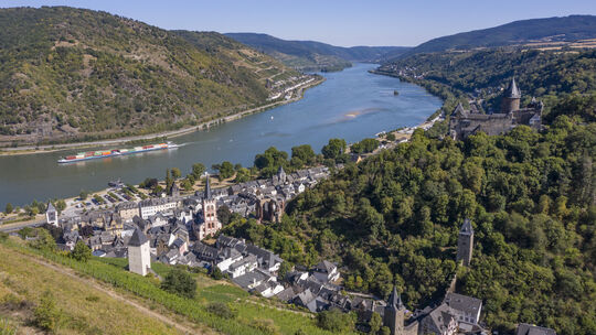 Sonne am Mittelrhein