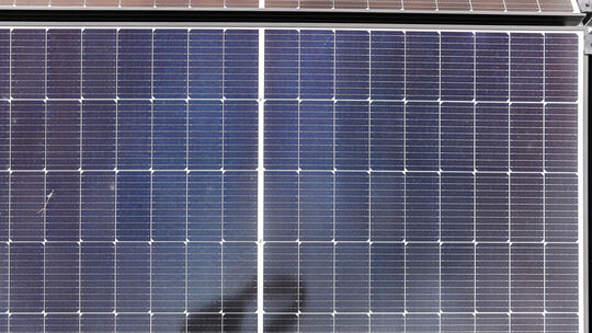 Solaranlage auf Shopping-Center