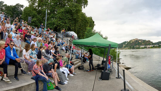 Konzerte am Rheinufer