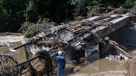 Nach dem Unwetter in Rheinland-Pfalz