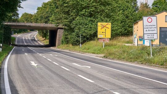 B 9 - Erneuerung der Fahrbahndecke