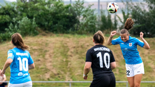 18.08.2024, Fußball, 1. Runde DFB-Pokalder Frauen 2024/2025, SG 99 Andernach - SC Sand