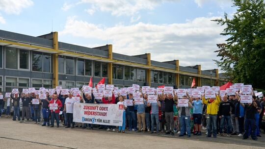 Bundesweiter Aktionstag zu geplanten Stellenstreichungen bei ZF Friedrichshafen