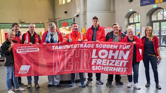 DGB kämpft für mehr Tarifbindung
