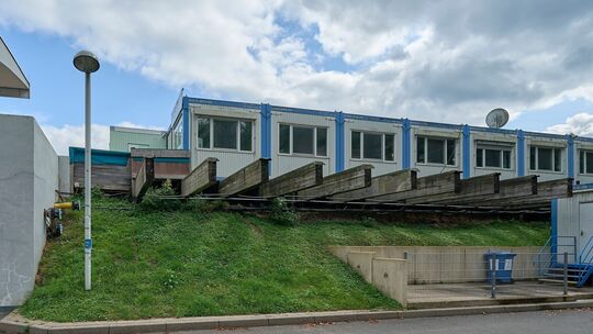 VIP-Tribüne im Stadion Oberwerth
