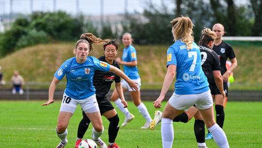 18.08.2024, Fußball, 1. Runde DFB-Pokalder Frauen 2024/2025, SG 99 Andernach - SC Sand