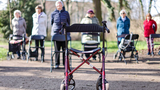 Rollator-Yoga in Köthen