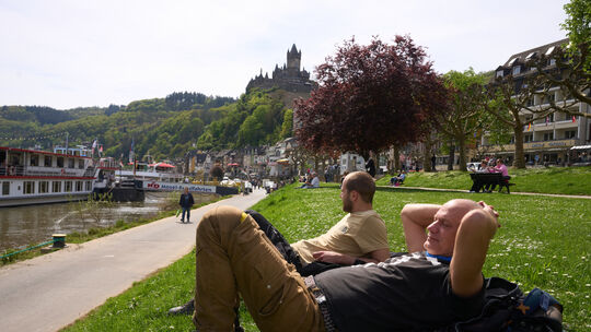 Frühlingswetter an der Mosel