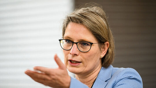 Die rheinland-pfälzische Bildungsministerin Stefanie Hubig