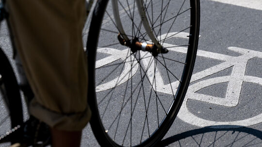 Radfahrer Symbolbild