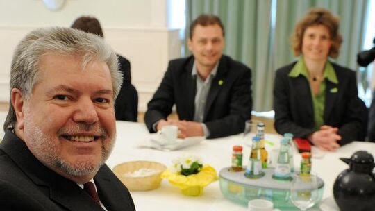 Erstes rot-grünes Sondierungsgespräch