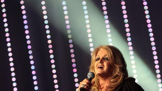 Die walisische Sängerin Bonnie Tyler