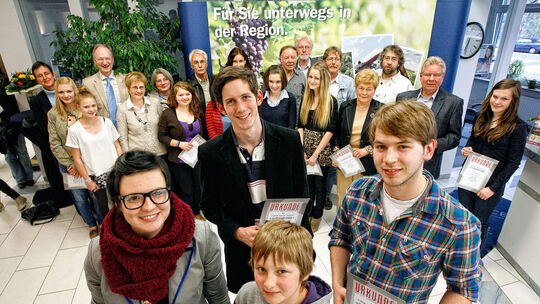 Die regionalen Sieger des Foto-Wettbewerbs Blende 2010 im RZ-Haus