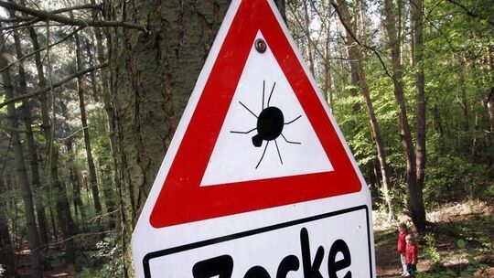 Zecken-Warnung Zecken-Warnung