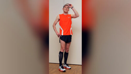Der Laufschuh hat Idealgewicht mit 140 Gramm
