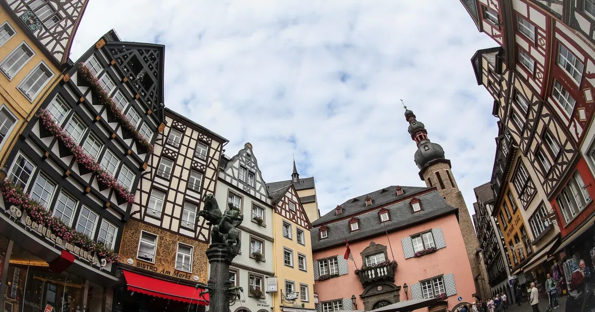 Gemeinsames Singen auf dem Cochemer Marktplatz