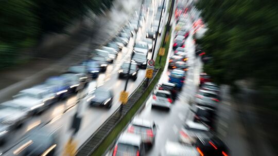 Autoverkehr in München