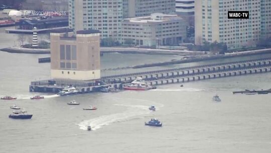 Hubschrauber verunglückt in New York