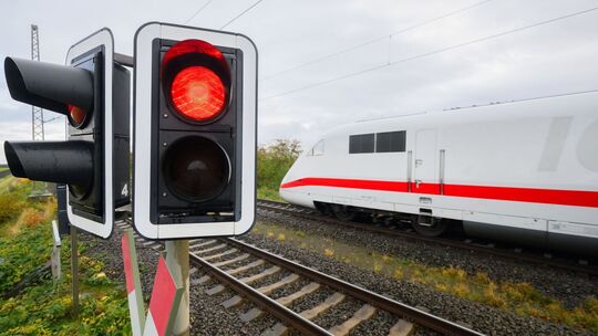 Streckensperrungen bei der Bahn