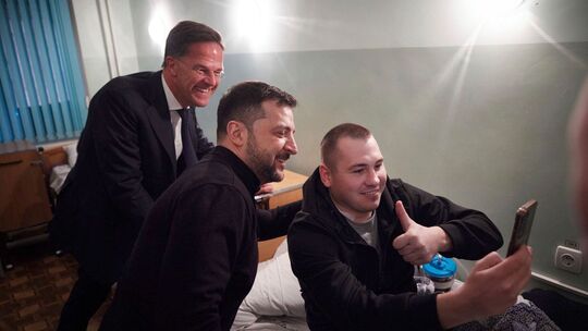 NATO-Generalsekretär Rutte in der Ukraine