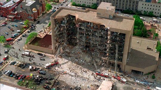 Jahrestag des Bombenanschlag in Oklahoma City