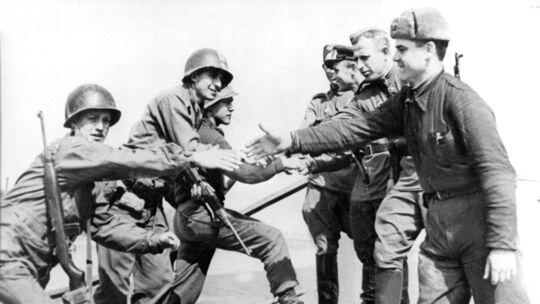 Zweiter Weltkrieg - Treffen bei Torgau