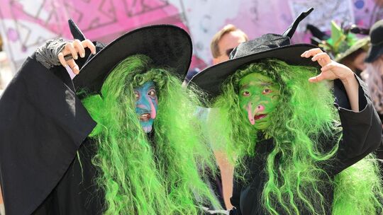 Feier zur Walpurgisnacht im Harz