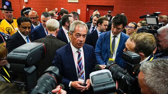 Großbritannien Kommunalwahlen - Nigel Farage