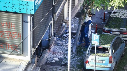 Bombenexplosion in Thessaloniki