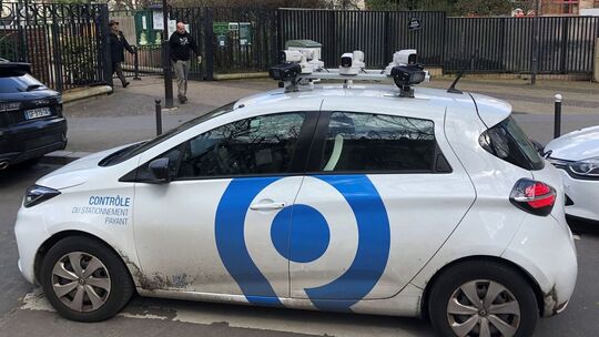 Scan-Autos spüren in Straßburg Parksünder auf