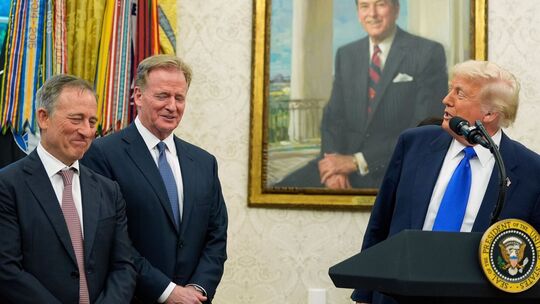 US-Präsident Trump - NFL