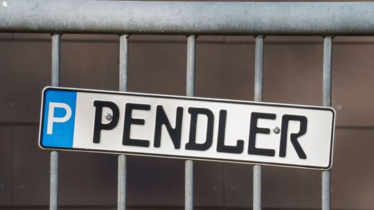 Pendler-Parkplatz