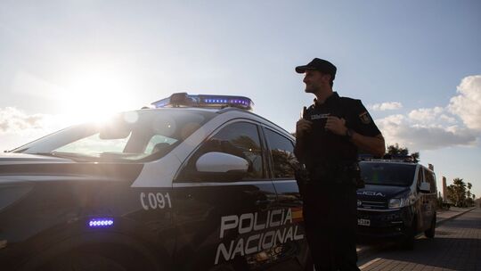 Polizeistreife auf Mallorca