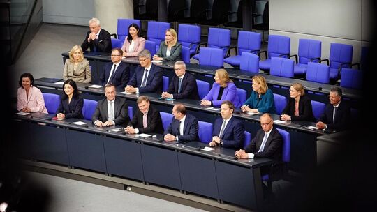 Bundestag - Vereidigung Bundesminister