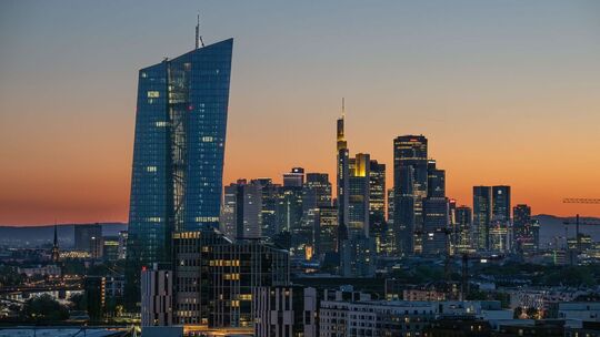 Bankenskyline Frankfurt
