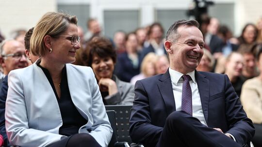 Amtsübergabe des Bundesjustizministeriums